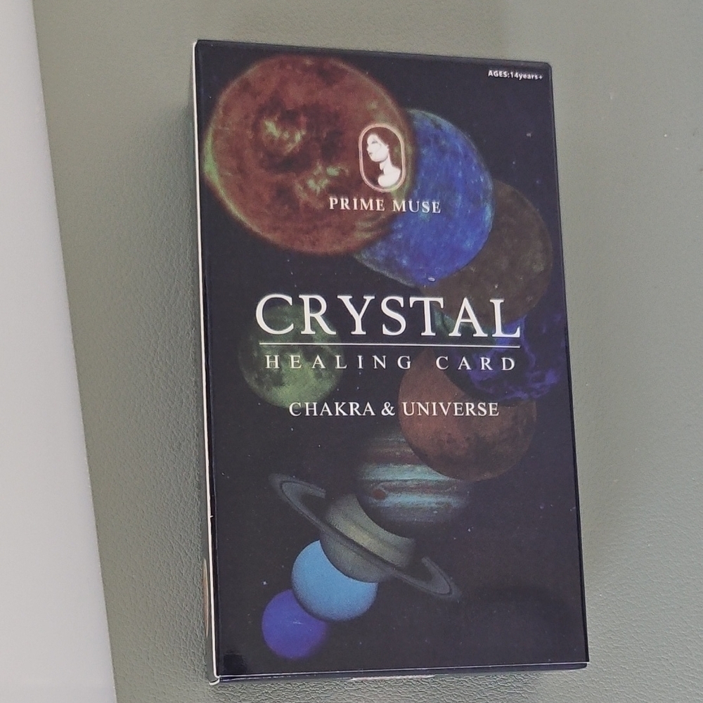Prime Muse Crystal Healing Card Deck - Chakra & Universe